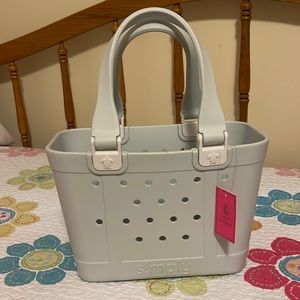 Simply southern mini tote mist color
